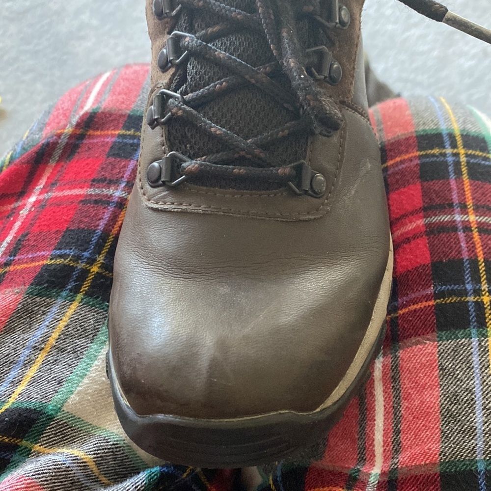 Columbia hiking boots made in Vietnam USA size 7 1/2 brown - Picture 8 of 8